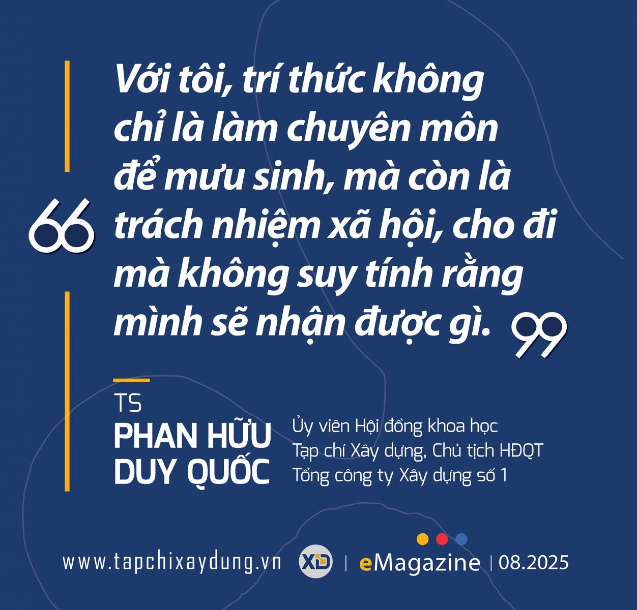 Phỏng vấn thạc sĩ Phan Hữu Duy Quốc 5