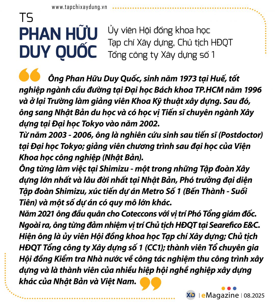 Phỏng vấn thạc sĩ Phan Hữu Duy Quốc 7