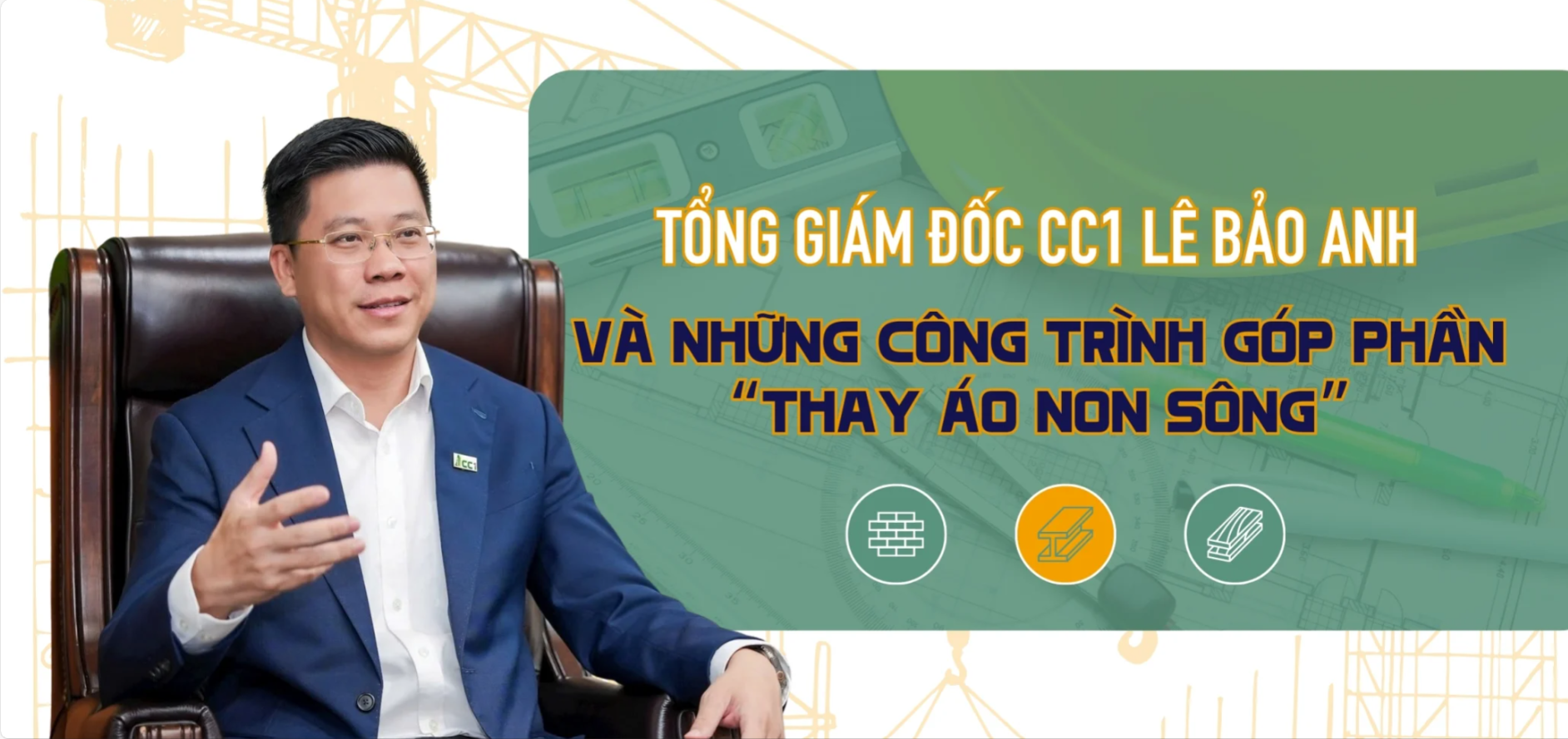 Tổng Giám đốc Lê Bảo Anh và những công trình góp phần "thay áo non sông"